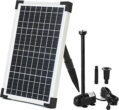 ECO-WORTHY Solar Fountain Water Pump Kit 10 W