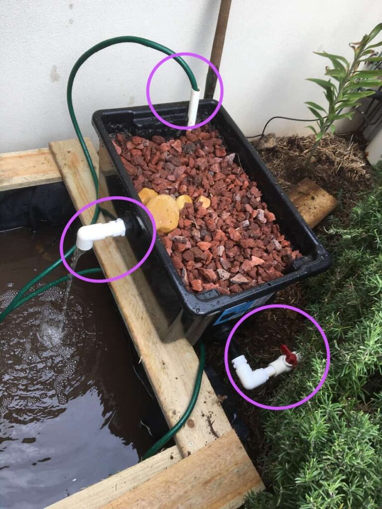 Small DIY Pond Filter