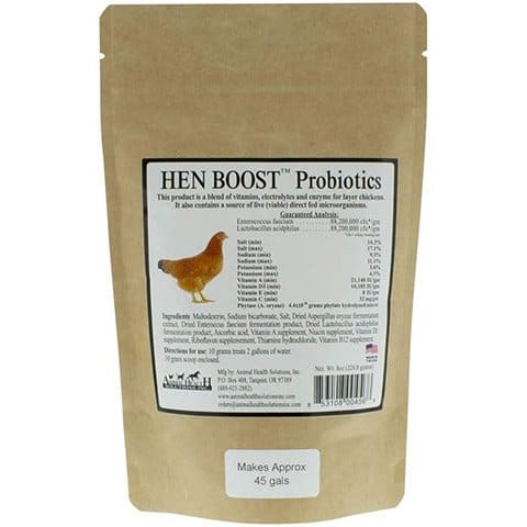 Animal Health Solutions - Hen Boost Probiotics