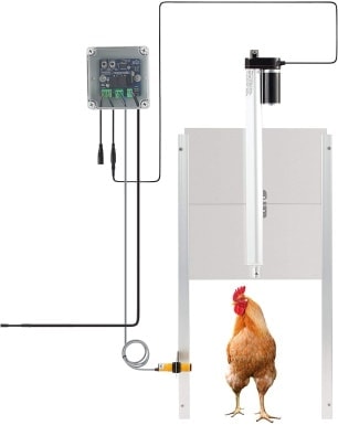 CO-Z 66W Automatic Chicken Coop Door_Amazon