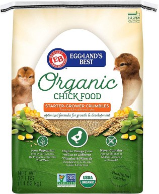 Eggland's Best 19% Protein Organic Starter-Grower Crumbles