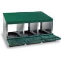 Homestead Essentials Classic 3 Compartment Nesting Box
