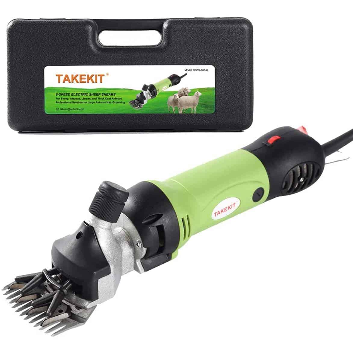 TakeKit Sheep Shears Professional Electric Animal Grooming Clippers (1)
